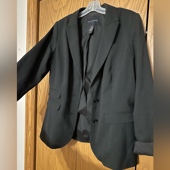Black BANANA REPUBLIC Blazer - Picture 1 of 2